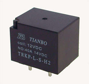 Relay spst 40a 12vdc rect 6pcb trkp-l-s-h2/12vdc