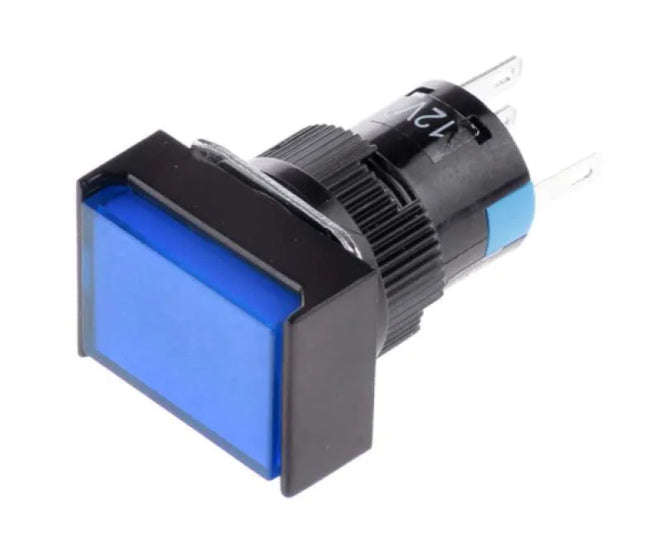 Push button ill-bl mom 1xnonc 12v tt16-mll
