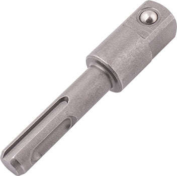 Socket adaptor 1/2'm sq x 75mm sds plus shank carded