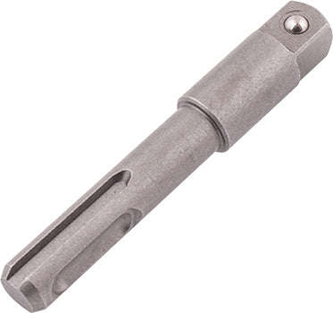 Socket adaptor 3/8'm sq x 65mm sds plus shank carded