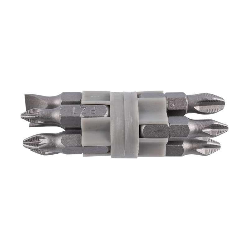 Insert bit set 25mm 10pce ph pz sl phillips pozi slotted