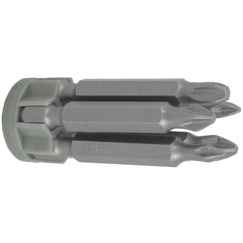 S/d power bit set 50mm 5pce