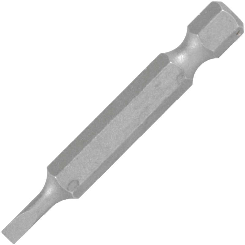 S/d power bit 3mmx50mm slotted 1/card