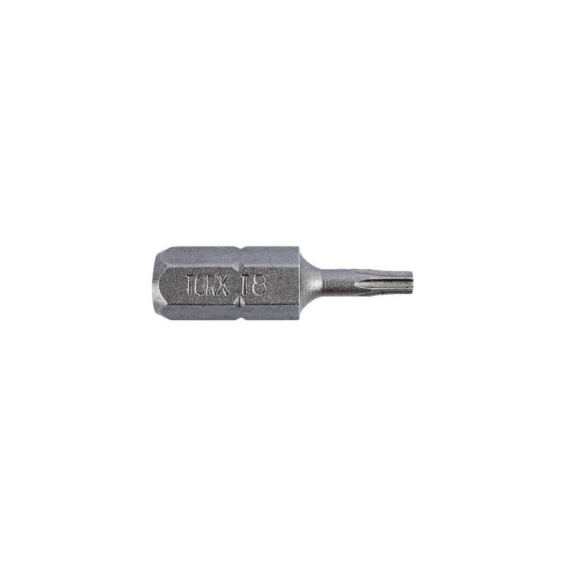 Torx tamper resistant insert bit t8h x 25mm bulk
