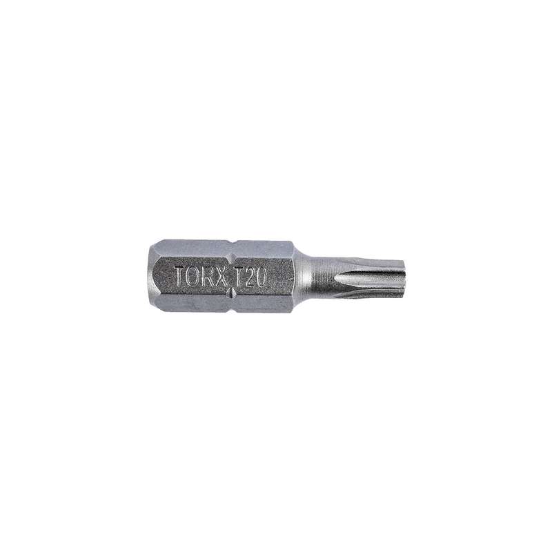 Torx tamper resistant insert bit t20h x 25mm bulk