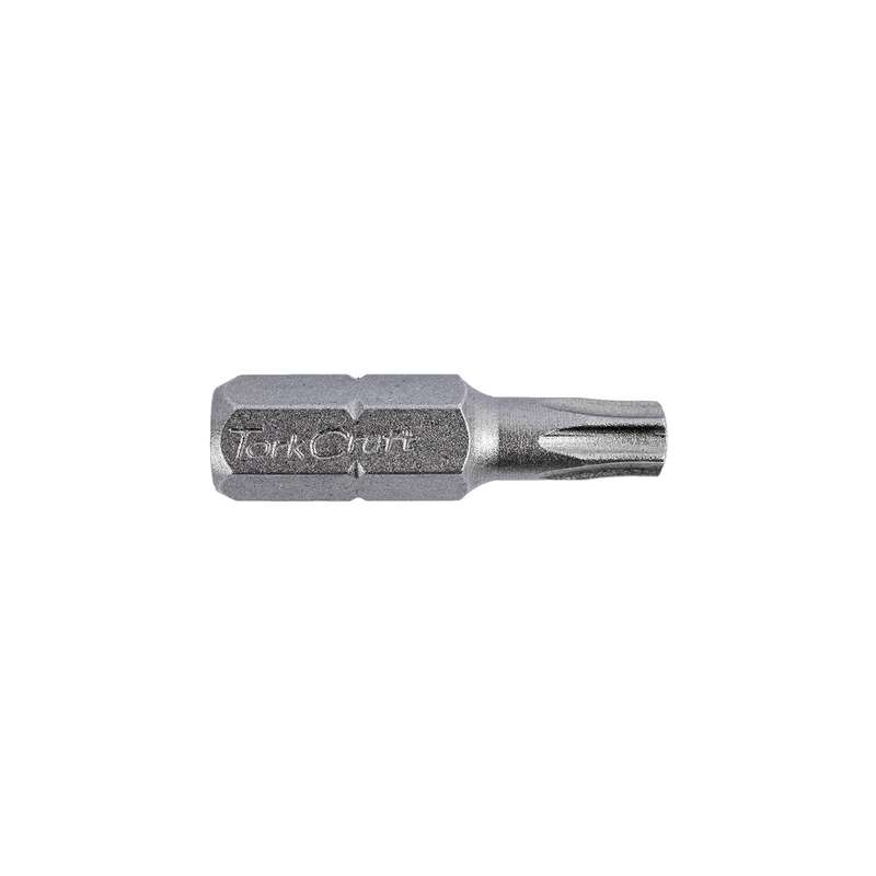 Torx tamper resistant insert bit t25h x 25mm bulk