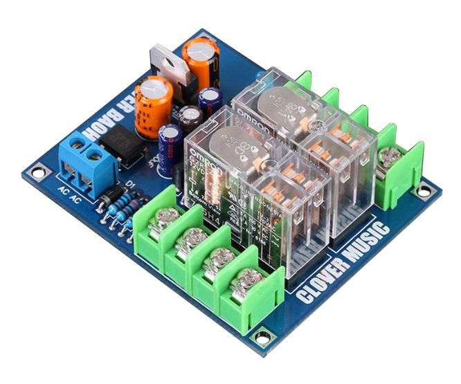 Loud speaker protection board (assembled) hqxrtek-xr-802