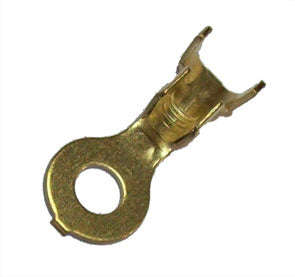 Terminal un-ins ring brass 3mm ur3