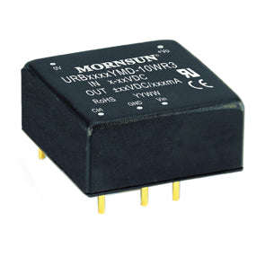 Dc-dc converter dil i=24 o=12 0.833a 10w urb2412ymd-10wr3