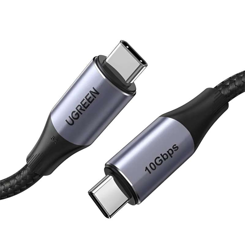 UGREEN Gen2 Type-C Male to Male Data Cable  240W Fast Charging | 10Gbps | 4K
