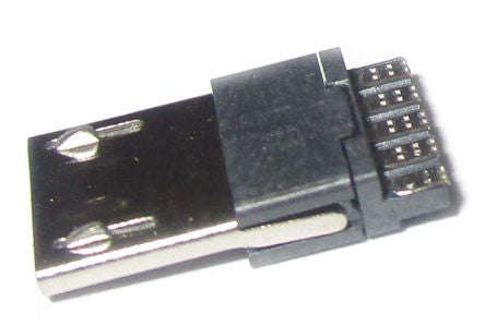 Usb micro plug 5-pin breakout / testing board micro 5pin