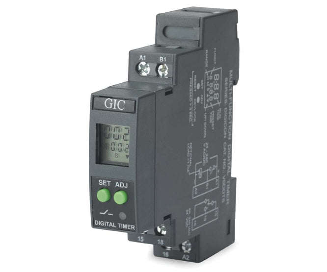 Digital timer MULTI-FUNCTION 24-240VAC/DC voddts