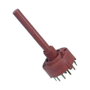 Rotary switch 3-pol 4-pos 10mm w76.023/676z/4x3