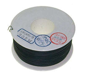 Wire wrapping wire awg30 black per/reel awg30-black