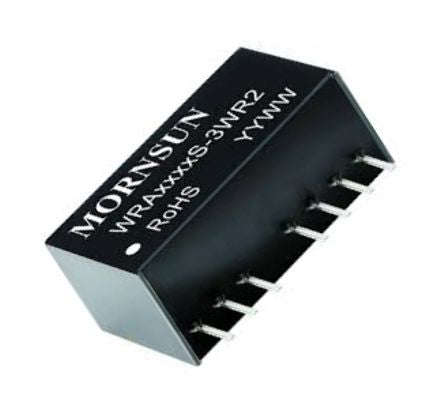 Dc-dc converter dip i=12 o=24 3w wrb1224s-3wr2