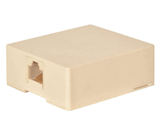 Socket w/m tel/net rj12/rj11 large x98355b