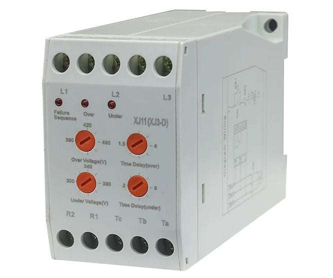 Relay phase failure under/over volt 300-460V PFPS-XJ11-D