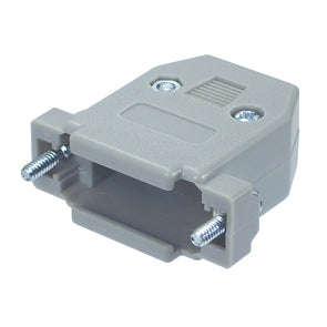 Cover 15w d-sub grey screws yd15p-grey