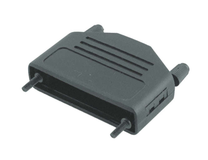Cover 37w for d-sub black thumb screws ydlb37p-bk