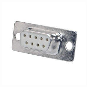Socket d-sub 9w pcb straight metal yen09s