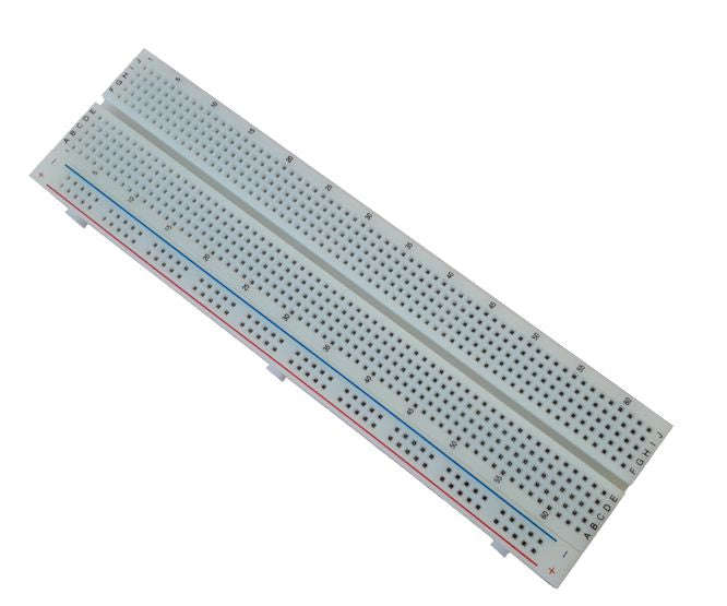Breadboard 165x45 730 holes incl 1+/- power rails zsb110