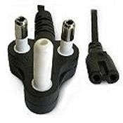 CABLE NORMAL 3PIN TO FIGURE 8 1.8M