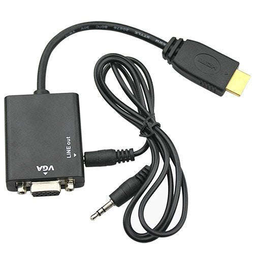 HDMI TO VGA+3.5MM AUDIO 10CM