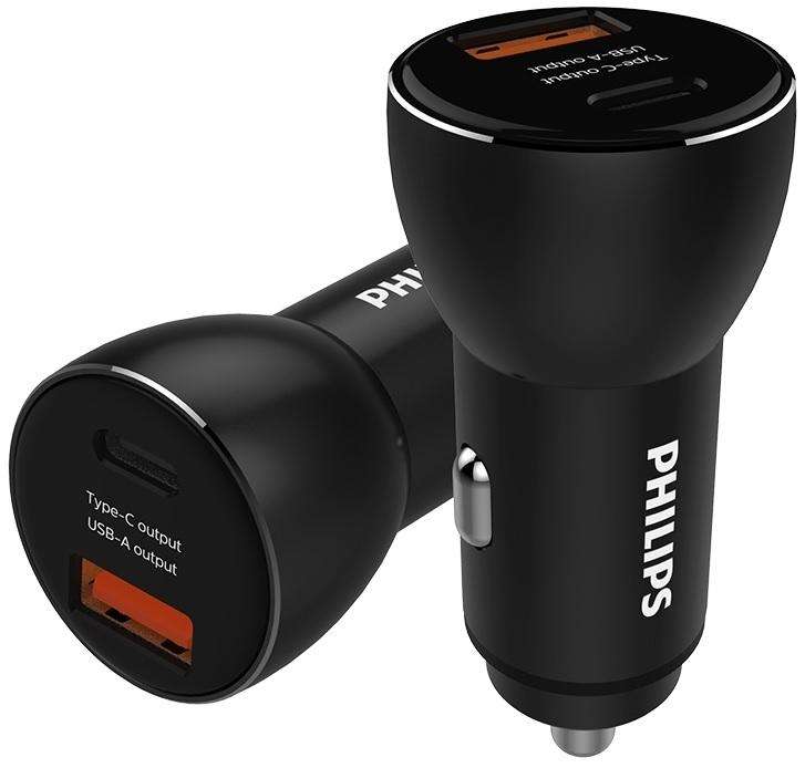 PHILIPS DUAL PORT CAR 1C 1A PORTS