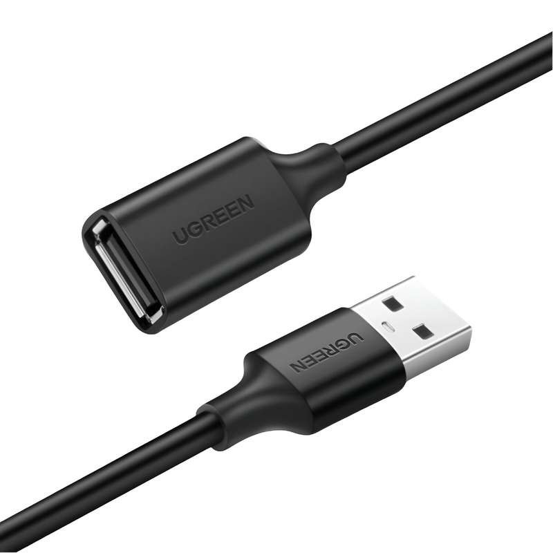UGREEN USB 2.0 Extension Cable  Male to Female, 480Mbps Data Transfer - 1.5m