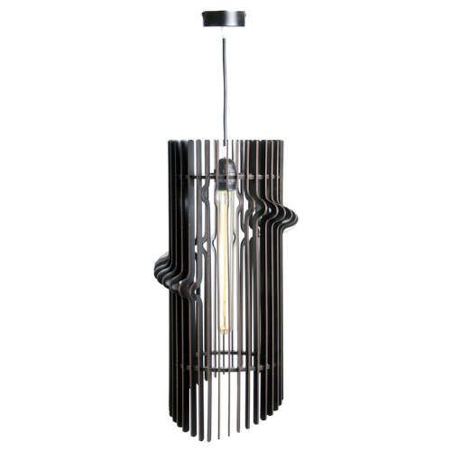 Long Black Pendant