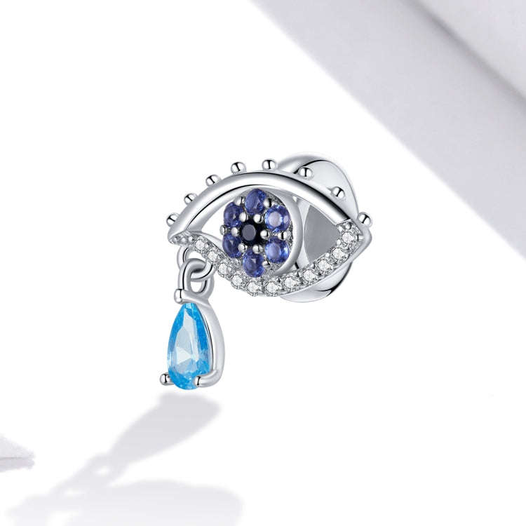 S925 Sterling Silver Mysterious Eye Beads DIY Bracelet Necklace Accessories