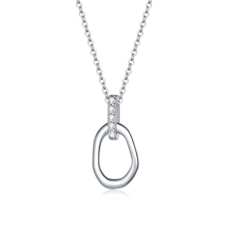 S925 Sterling Silver Geometry Women Nacklace Jewelry