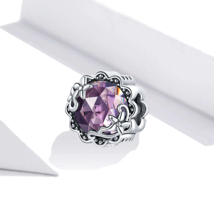 S925 Sterling Silver Simple Hollow Flower Texture Beads DIY Bracelet Necklace Accessories