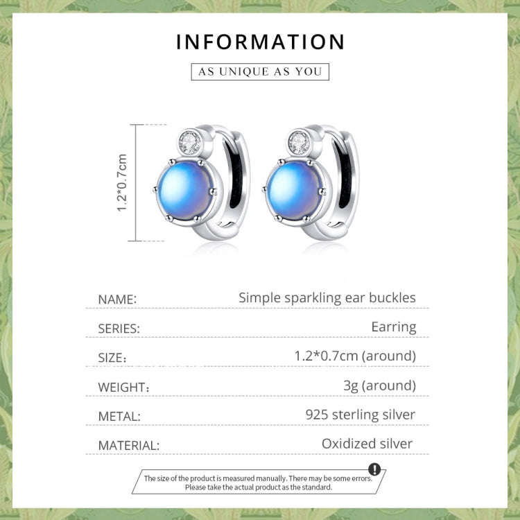 S925 Sterling Silver Symphony Ear Buckle Women Earrings