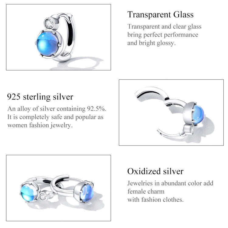 S925 Sterling Silver Symphony Ear Buckle Women Earrings