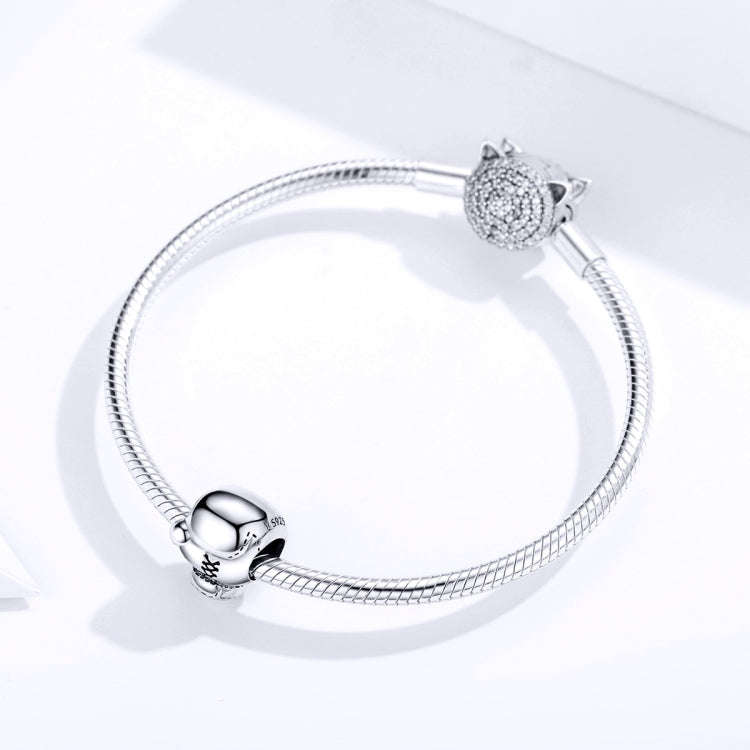 Sterling Silver S925 Boxing Set Beaded DIY Bracelet