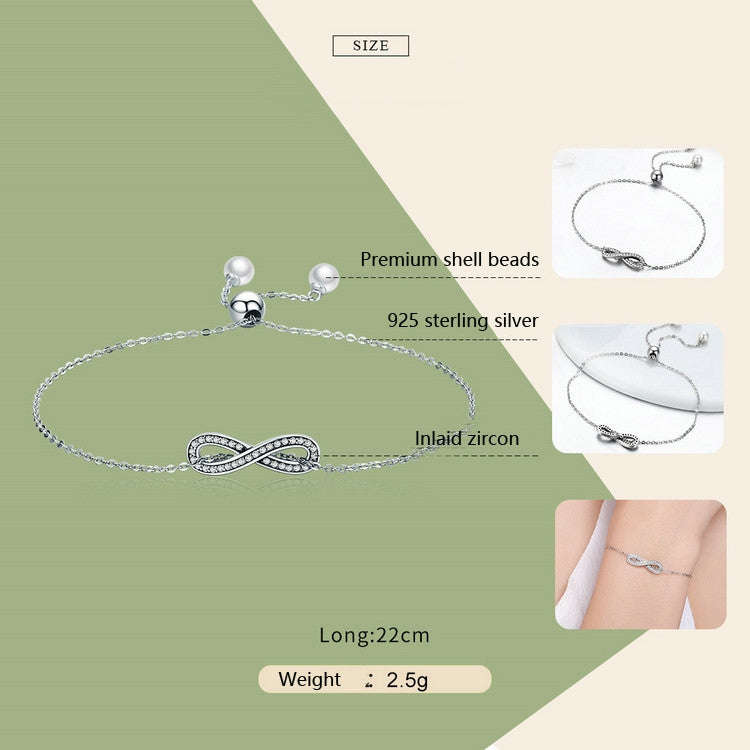 Endless Elegance S925 Sterling Silver Bracelet