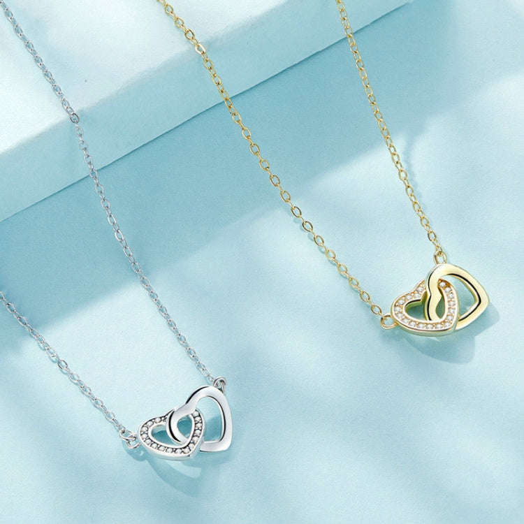 Love S925 Sterling Silver Lady Necklace(Silver)