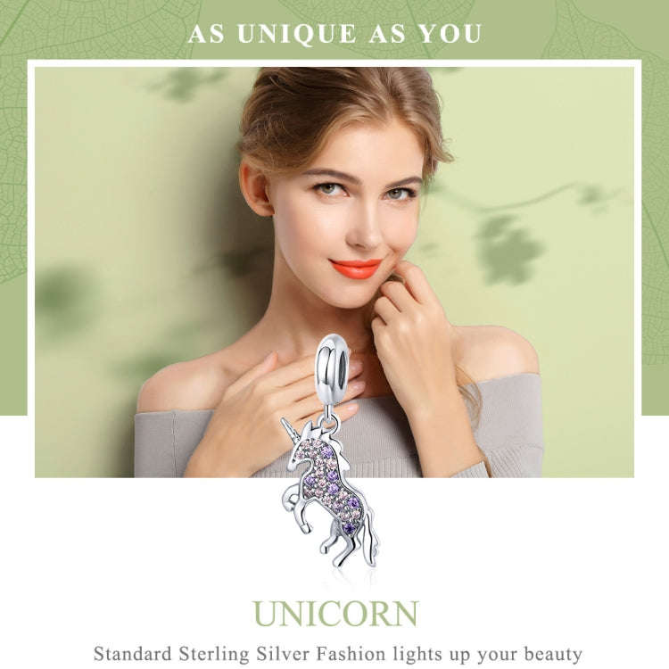Unicorn DIY Beaded Ladies Bracelet Necklace Accessories S925 Sterling Silver Pendant Beads, Style...