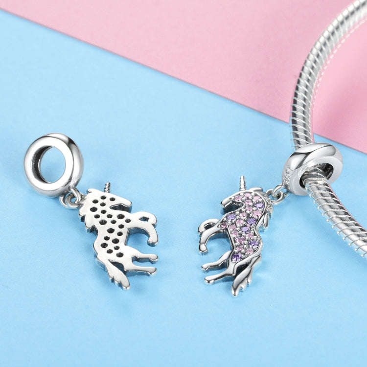 Unicorn DIY Beaded Ladies Bracelet Necklace Accessories S925 Sterling Silver Pendant Beads, Style...