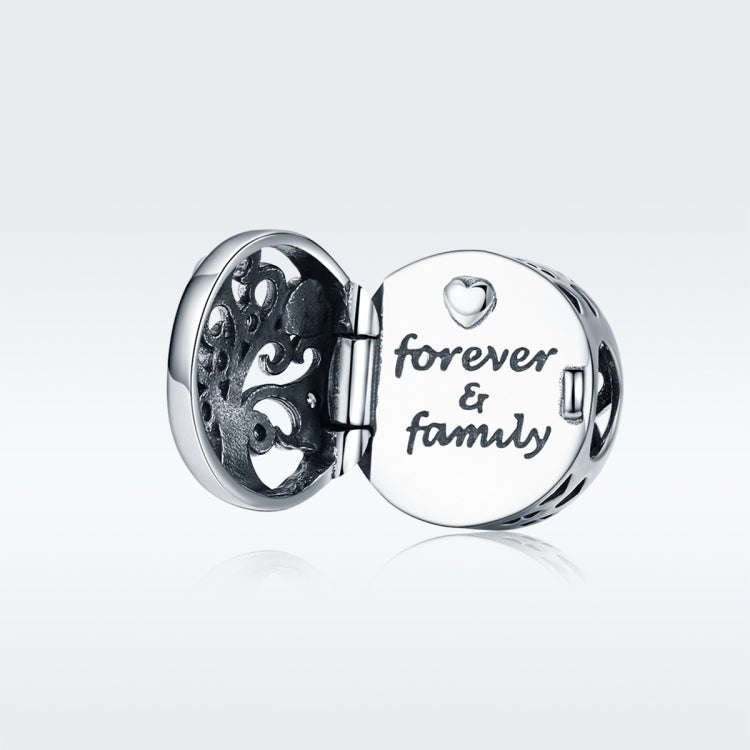 S925 Sterling Silver Openable Family Tree Of Life Beaded DIY Bracelet Accessories