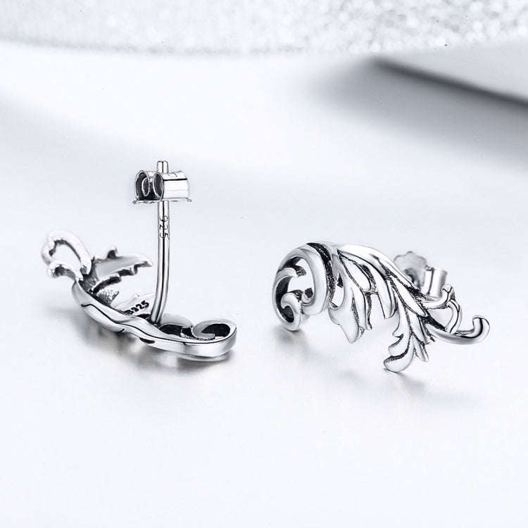 Retro Flower Earrings S925 Sterling Silver Earrings