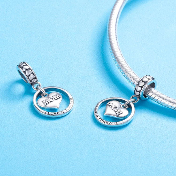Mothers Day Gift S925 Sterling Silver Tribute To Mothers Love Beads DIY Bracelet Accessories, Sty...
