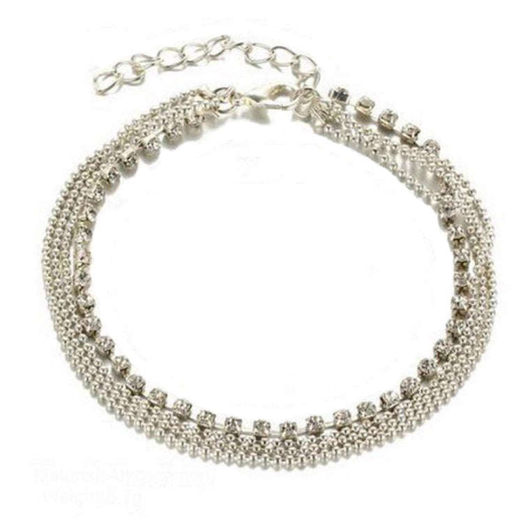 Chain Anklet On The Leg Foot Bracelet Women Simple Slim Adjustable Wire Ankle Summer Beach Jewell...