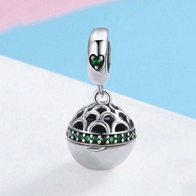 925 Silver Parts Zircon Sterling Silver Pendant(SCC689-A)
