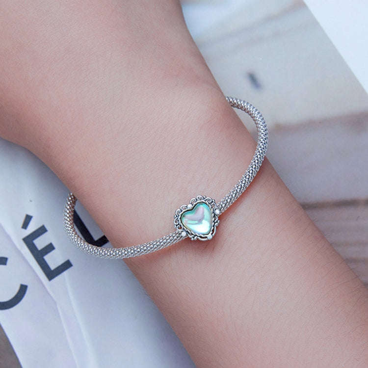 DIY Bracelet Beading Accessories Fresh Natural S925 Silver Pendant, Style: Butterfly BSC650