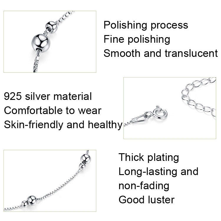 SCT005 S925 Silver Anklet  Anklet