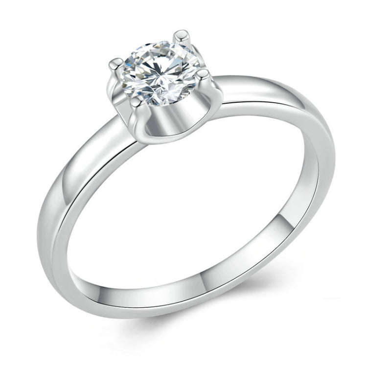 MSR007 Sterling Silver S925 Spirit Moissanite  Ring(No.7)