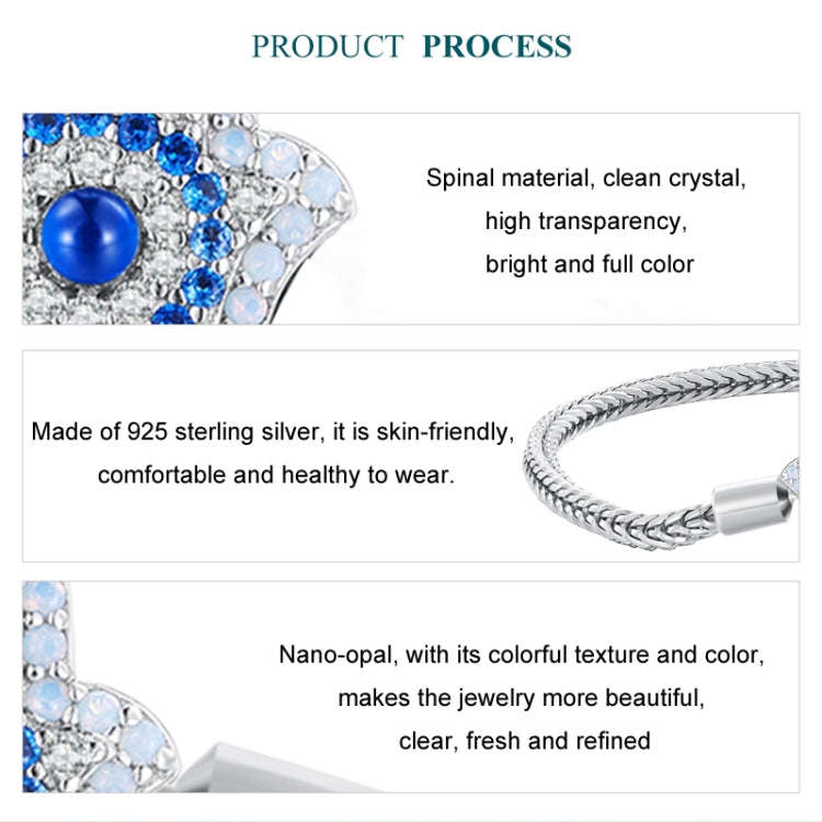 S925 Sterling Silver Guardian Goddess of Fatima DIY Basic Chain, Size: No.19