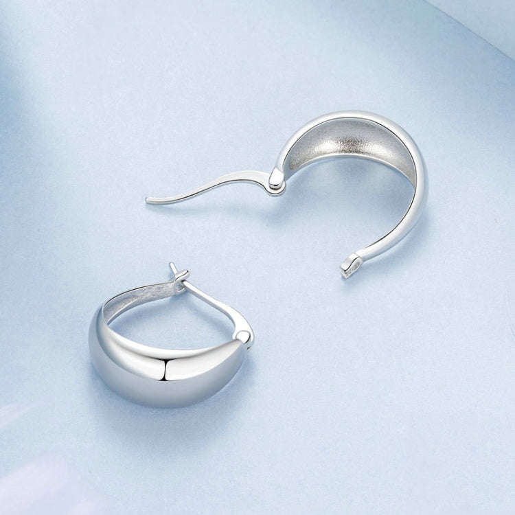 S925 Sterling Silver Metallic Earrings(BSE967)